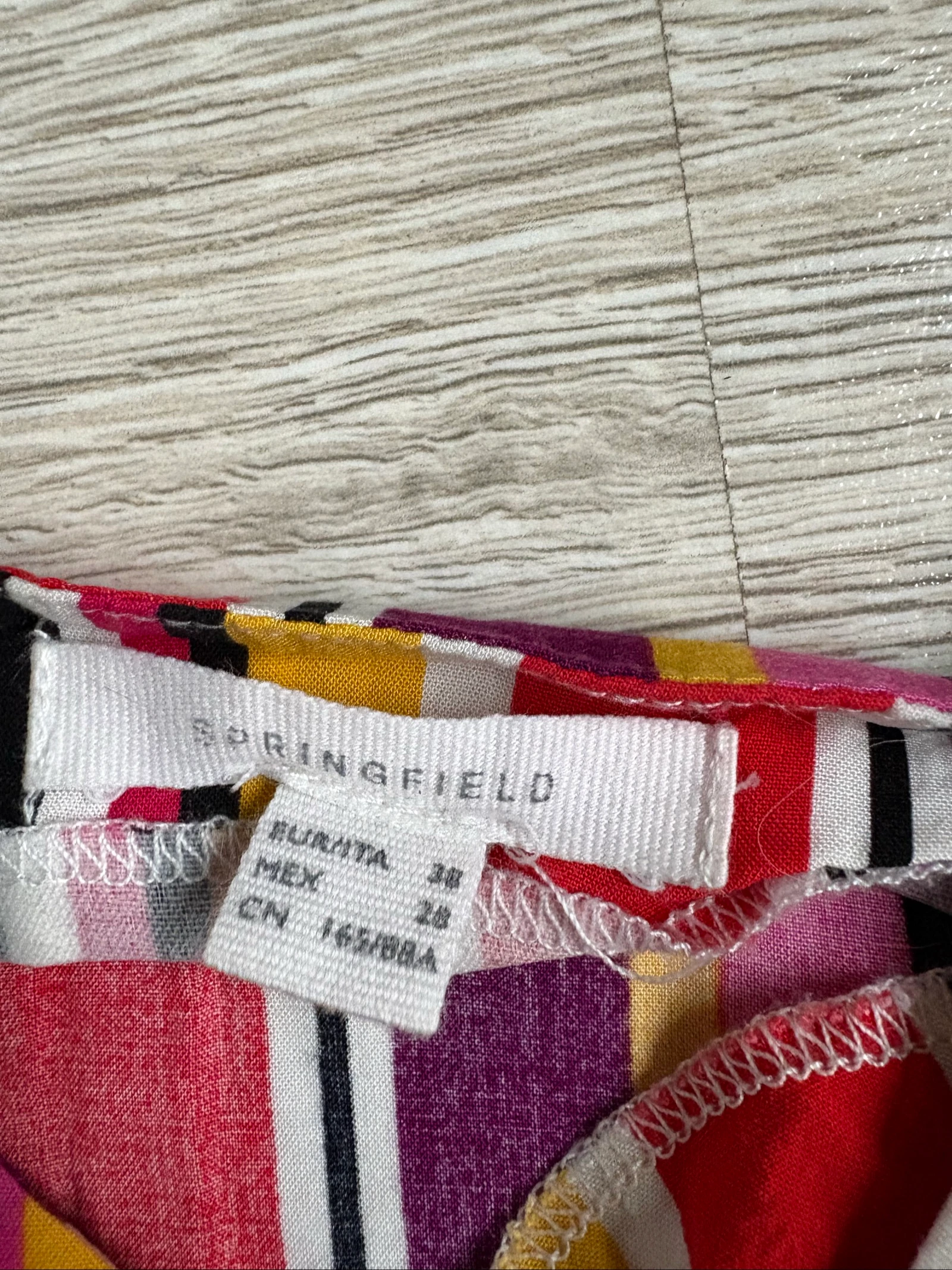Top listrado Springfield / Top listrado com alças / Blusa listrada M 38 – photo 3